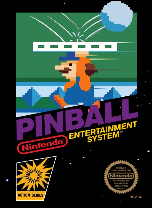 Pinball (USA) (e-Reader)